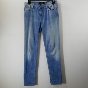 J Brand Blue Straight Leg Jeans Size 25